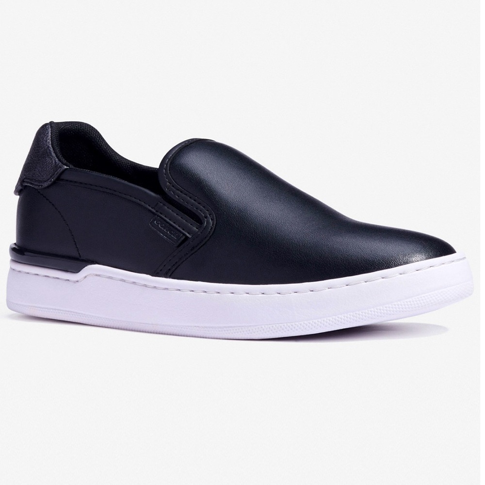🖤Coach Walker Leather Slip On Sneakers Shoes🖤